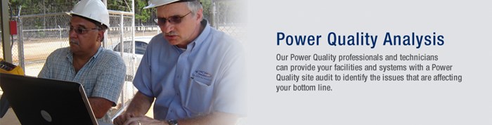 Contact ECS technicians for power quality site audit